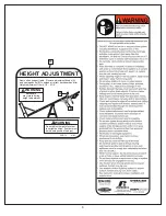 Preview for 3 page of SPALDING 378-UK-003 Owner'S Manual