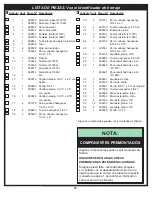 Preview for 10 page of SPALDING 411870 Owner'S Manual