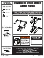 SPALDING 8406SP Owner'S Manual preview