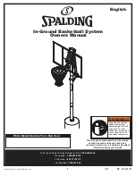 SPALDING 881042 Owner'S Manual preview