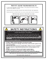 Предварительный просмотр 5 страницы SPALDING 881042 Owner'S Manual