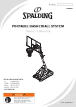 Preview for 1 page of SPALDING AA6A1355 Owner'S Manual