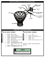 Предварительный просмотр 4 страницы SPALDING Arena Slam Rim Owner'S Manual