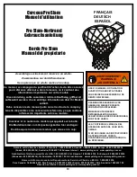 Предварительный просмотр 10 страницы SPALDING Arena Slam Rim Owner'S Manual