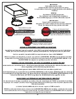 Предварительный просмотр 14 страницы SPALDING Arena Slam Rim Owner'S Manual