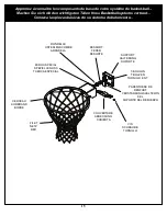 Предварительный просмотр 15 страницы SPALDING Arena Slam Rim Owner'S Manual