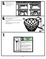 Предварительный просмотр 22 страницы SPALDING Arena Slam Rim Owner'S Manual