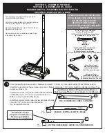 Preview for 21 page of SPALDING Basketball System Owner'S Manual