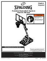 SPALDING E6A994 Owner'S Manual preview