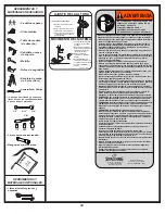 Preview for 40 page of SPALDING E6A994 Owner'S Manual