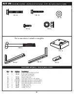 Preview for 60 page of SPALDING E6A994 Owner'S Manual