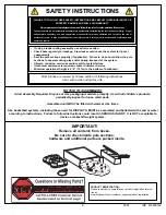 Предварительный просмотр 3 страницы SPALDING M5800142 Owner'S Manual