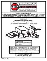 Предварительный просмотр 4 страницы SPALDING M60 1111 Owner'S Manual