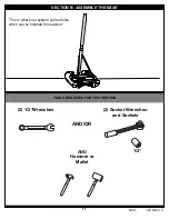 Предварительный просмотр 11 страницы SPALDING M60 1111 Owner'S Manual