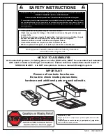 Предварительный просмотр 3 страницы SPALDING M611411 Owner'S Manual