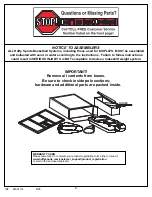 Preview for 4 page of SPALDING M661154 Owner'S Manual