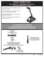 Предварительный просмотр 15 страницы SPALDING M662004 Owner'S Manual