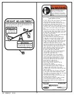 Предварительный просмотр 2 страницы SPALDING M662034 Owner'S Manual