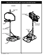 Предварительный просмотр 4 страницы SPALDING M662034 Owner'S Manual