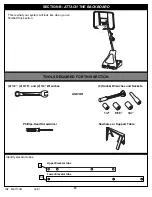 Предварительный просмотр 18 страницы SPALDING M6711041 Owner'S Manual