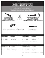 Preview for 46 page of SPALDING M716243 Owner'S Manual