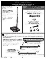 Предварительный просмотр 16 страницы SPALDING M722154 Owner'S Manual