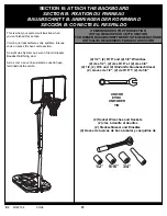 Предварительный просмотр 22 страницы SPALDING M722154 Owner'S Manual