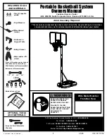 SPALDING M770134 Owner'S Manual preview