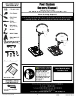 SPALDING M770314 Owner'S Manual предпросмотр