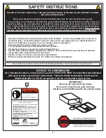 Preview for 2 page of SPALDING M79241 Owner'S Manual