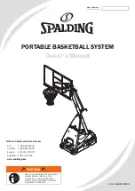 SPALDING M7U6120 Owner'S Manual preview