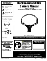 SPALDING M800034 Owner'S Manual preview