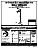 SPALDING M8809C4 Owner'S Manual preview