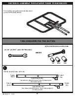 Предварительный просмотр 20 страницы SPALDING M881111 Owner'S Manual