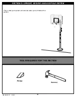 Предварительный просмотр 30 страницы SPALDING M881111 Owner'S Manual