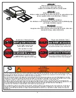 Preview for 9 page of SPALDING M888A410 Owner'S Manual