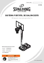 Предварительный просмотр 34 страницы SPALDING SPA0350 Owner'S Manual