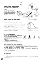 Preview for 22 page of spalina INDRA WAVE Instructions Manual