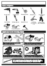 Предварительный просмотр 2 страницы Spanbilt Fasttrak WorkShop 2010 Assembly Instructions Manual