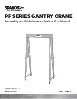 Предварительный просмотр 1 страницы Spanco PF Series Assembly & Maintenance Instructions