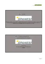 Preview for 3 page of spanesi Minibench Eco Use And Maintenance Instruction Manual