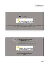 Preview for 5 page of spanesi Minibench Eco Use And Maintenance Instruction Manual