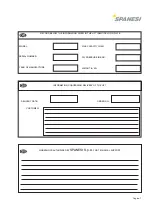 Preview for 7 page of spanesi Minibench Eco Use And Maintenance Instruction Manual