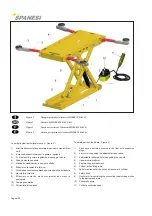 Preview for 22 page of spanesi Minibench Eco Use And Maintenance Instruction Manual