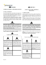 Preview for 26 page of spanesi Minibench Eco Use And Maintenance Instruction Manual