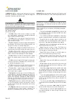 Preview for 34 page of spanesi Minibench Eco Use And Maintenance Instruction Manual