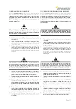 Preview for 45 page of spanesi Minibench Eco Use And Maintenance Instruction Manual