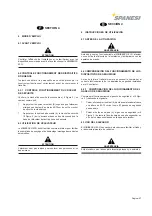 Preview for 47 page of spanesi Minibench Eco Use And Maintenance Instruction Manual