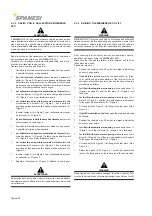 Preview for 50 page of spanesi Minibench Eco Use And Maintenance Instruction Manual