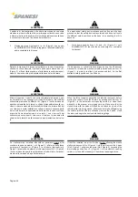 Preview for 54 page of spanesi Minibench Eco Use And Maintenance Instruction Manual